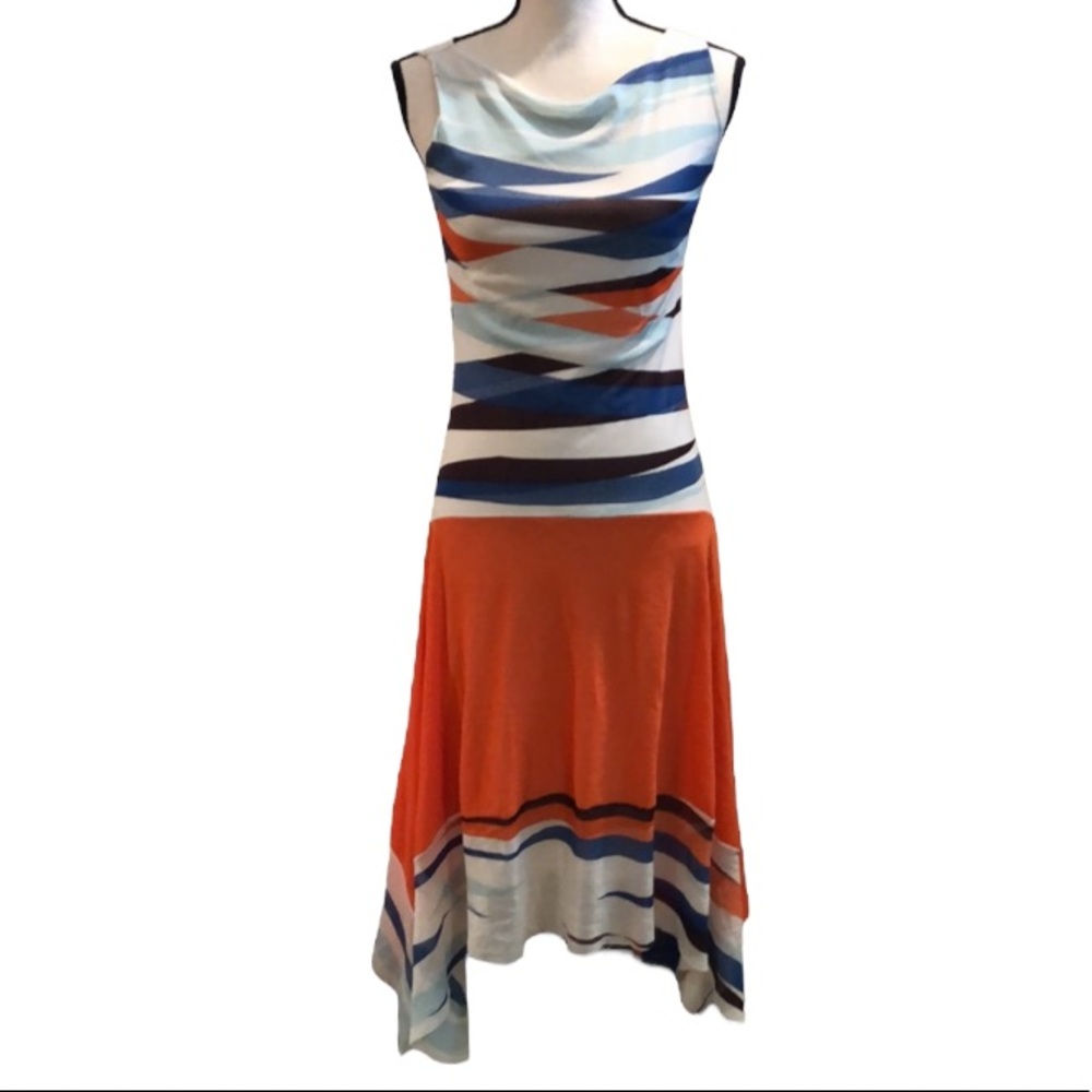 🔵unique vintage dress